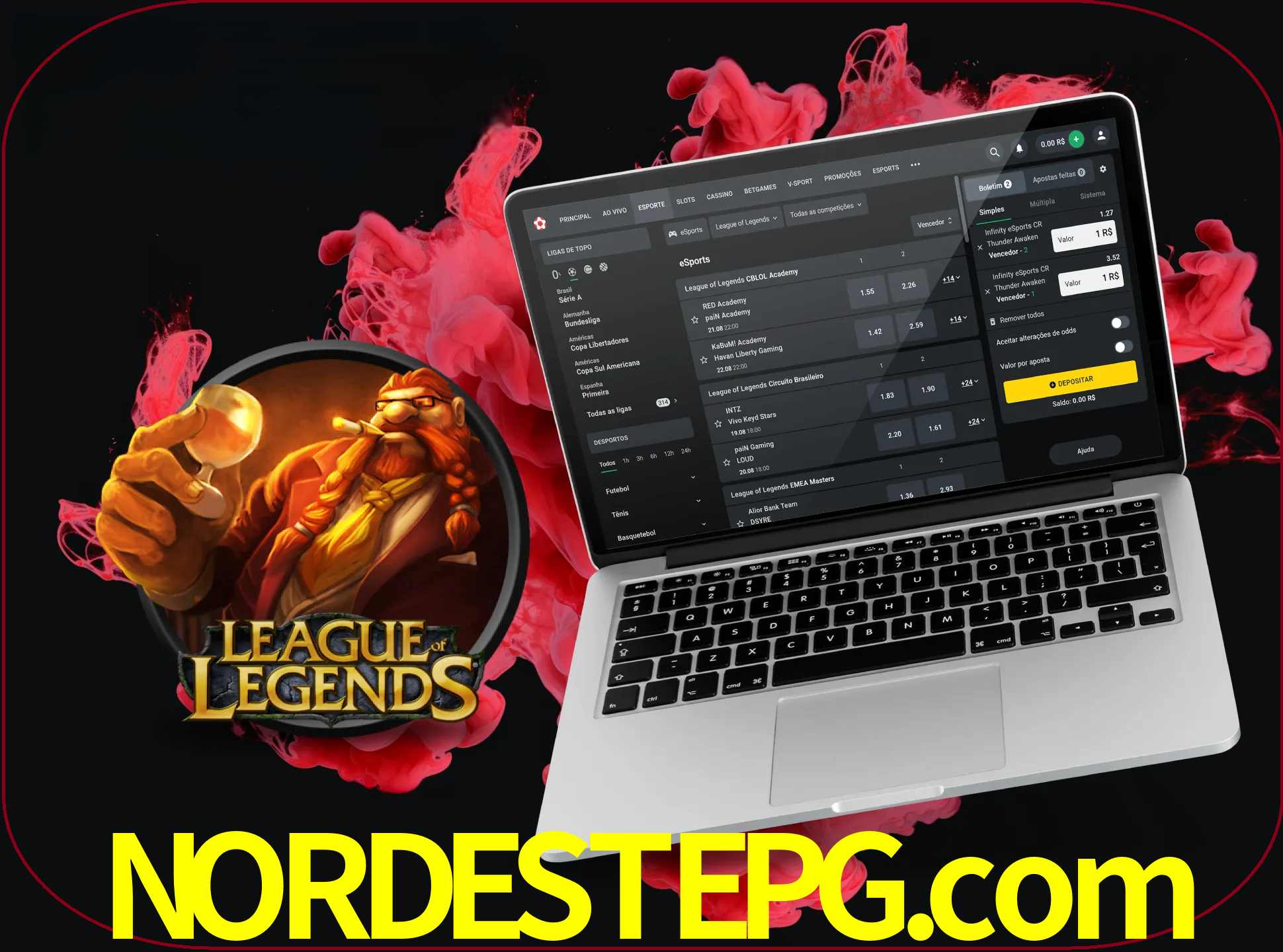 Se é um fã deste jogo, muitos torneios fantásticos que o vão surpreender estão disponíveis no nordestepg.