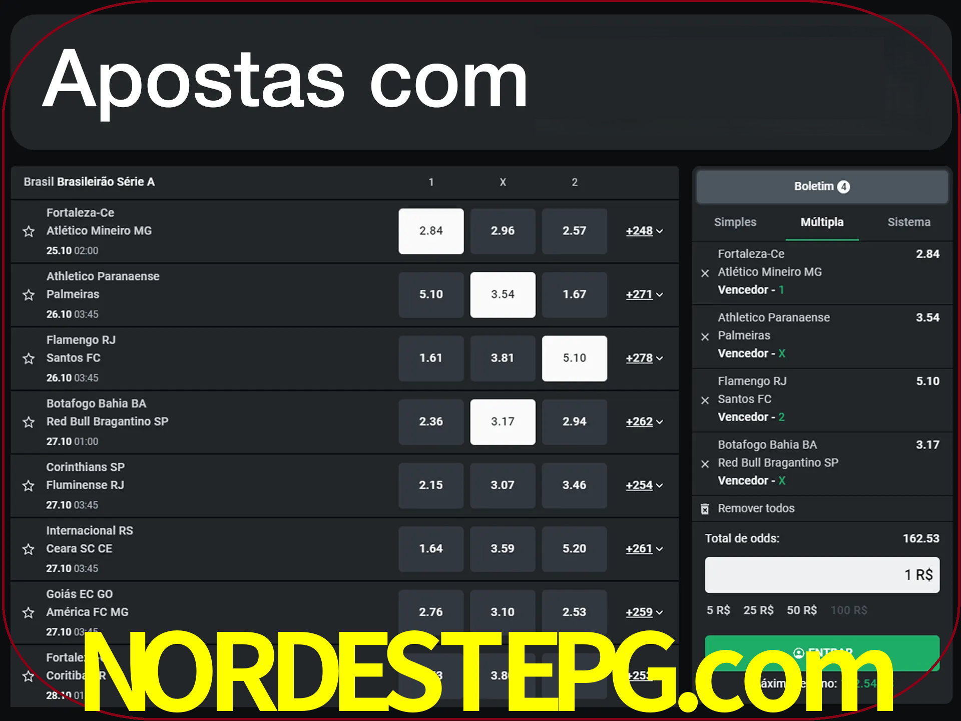 Aposte em vários diciplines com LeonBet.