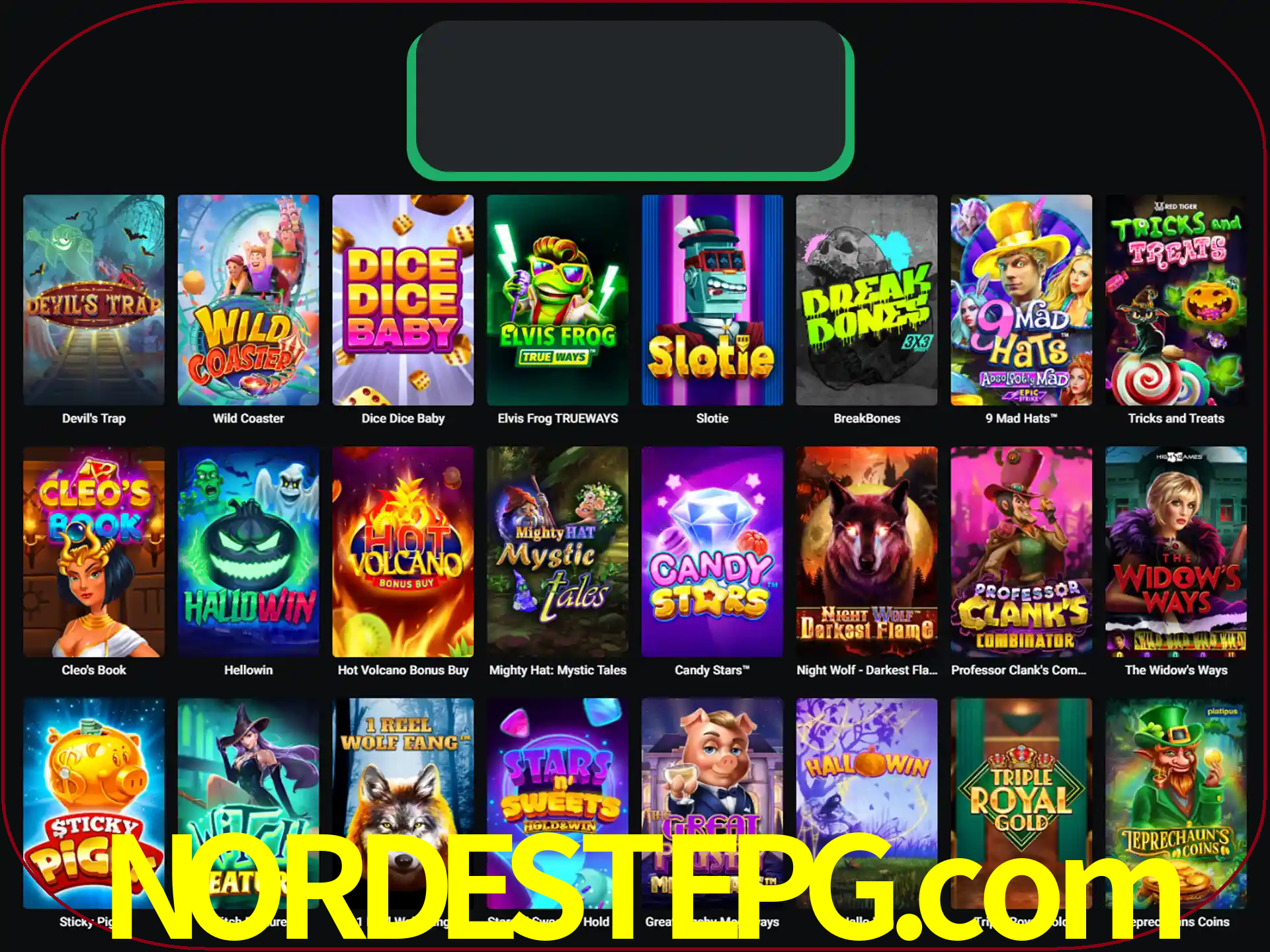 Procure por seus amados jogos de slot.
